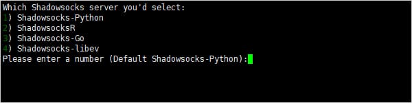 Shadowsocks 一键安装脚本