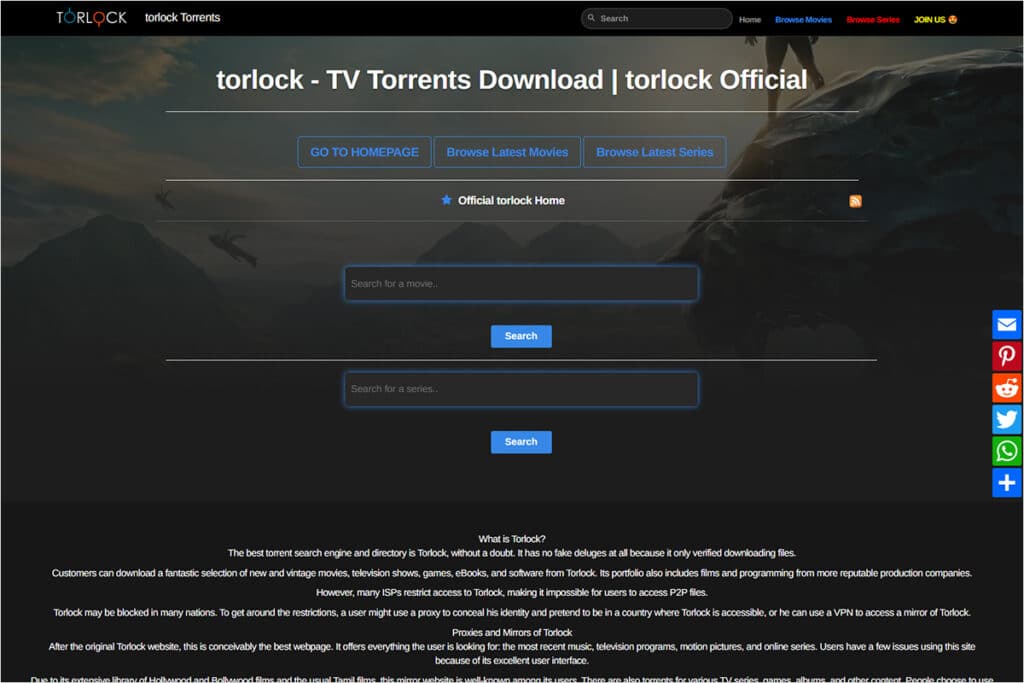 Torlock最新网址